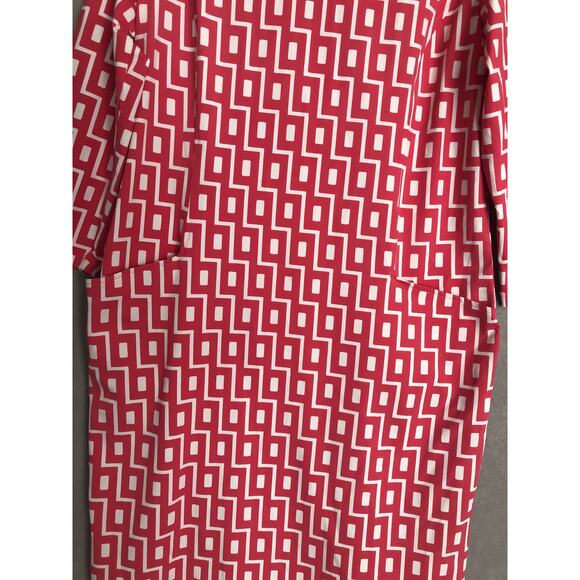 J. Mclaughlin Catalina Cloth Dress Women's XL Catalyst Geo  NEW - Picture 2 of 7
